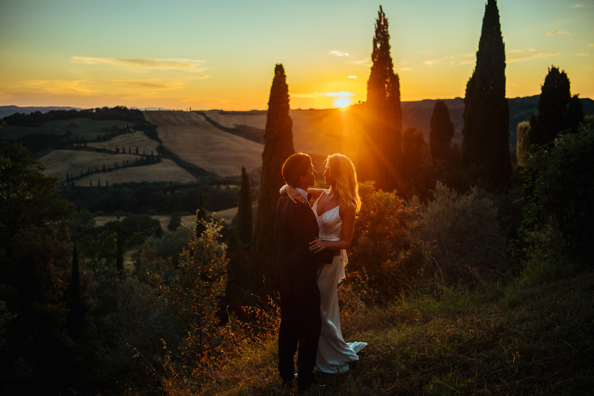 Francesca & Max Wedding at La Foce Tuscany